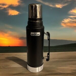 Stanley Classic Vacuum‎ Insulated Wide Mouth Bottle Stainless Steel Thermos